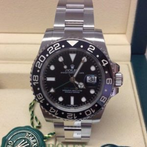 Rolex replica GMT Master II 116710LN Black Ceramic orologio assemblato