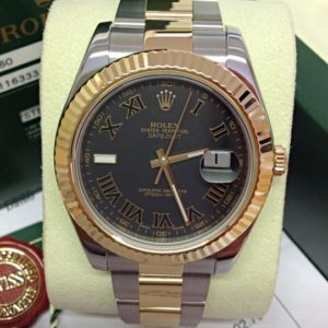 Rolex replica Datejust II 116333 Bi colour 41mm orologio assemblato