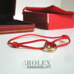 Cartier replica trinity bracciale red gioiello assemblato