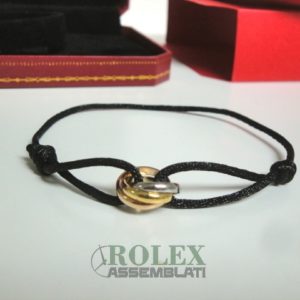 Cartier replica trinity bracciale black gioiello assemblato