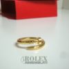 Cartier replica just on clue anello oro giallo gioiello assemblato