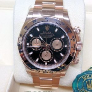 Rolex replica Daytona 116505 Rose Gold orologio assemblato