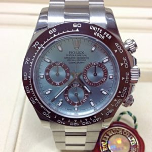 Rolex replica Daytona 116506 Platinum Ice Blue Dial orologio assemblato