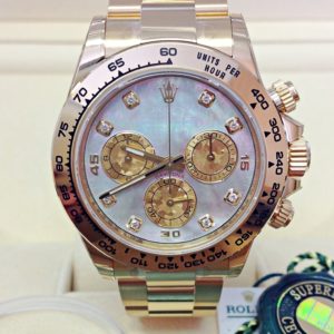 Rolex replica Daytona 116508 Yellow Gold orologio assemblato