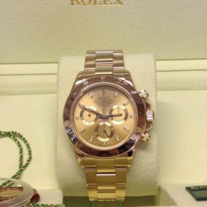 Rolex replica Daytona 116528 Yellow Just orologio assemblato