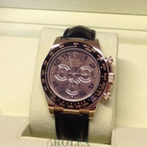 Rolex replica Daytona Rose Gold 116515LN Chocolate orologio assemblato