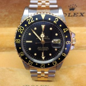 rolex replica gmt master 1675 bi-colour nipple dial 1978 orologio assemblato