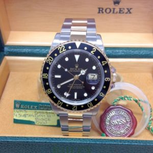 Rolex replica GMT Master II 16713 Bi-Colour orologio assemblato