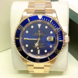 Rolex replica Submariner Date 16618LB Yellow Gold orologio assemblato