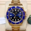 Rolex replica Submariner Date 116618LB Yellow Gold orologio assemblato