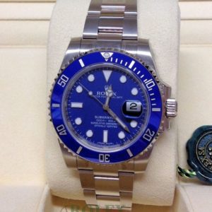 Rolex replica Submariner Date 116619LB White Gold orologio assemblato