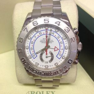 Rolex replica Yacht-Master II 116689 44mm White Gold orologio assemblato