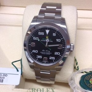 Rolex replica Air-King 116900 40mm Black Dial orologio assemblato