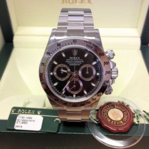 Rolex replica Daytona 116520 Black Dial orologio assemblato