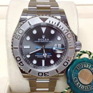 Rolex replica Yacht-Master 40 116622 Rhodium Dial orologio assemblato