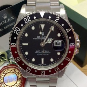 Rolex replica GMT Master II 16710 Coke Bezel Stick Dial orologio assemblato