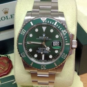 Rolex replica Submariner Date 116610LV Ceramic Hulk orologio assemblato