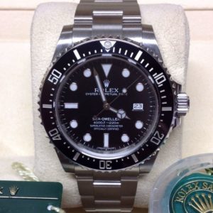 Rolex replica Sea-Dweller 4000 116600 Black basilea Ceramic orologio assemblato