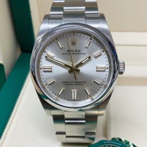 Rolex replica Oyster Perpetual 126000 36mm Steel Dial orologio assemblato