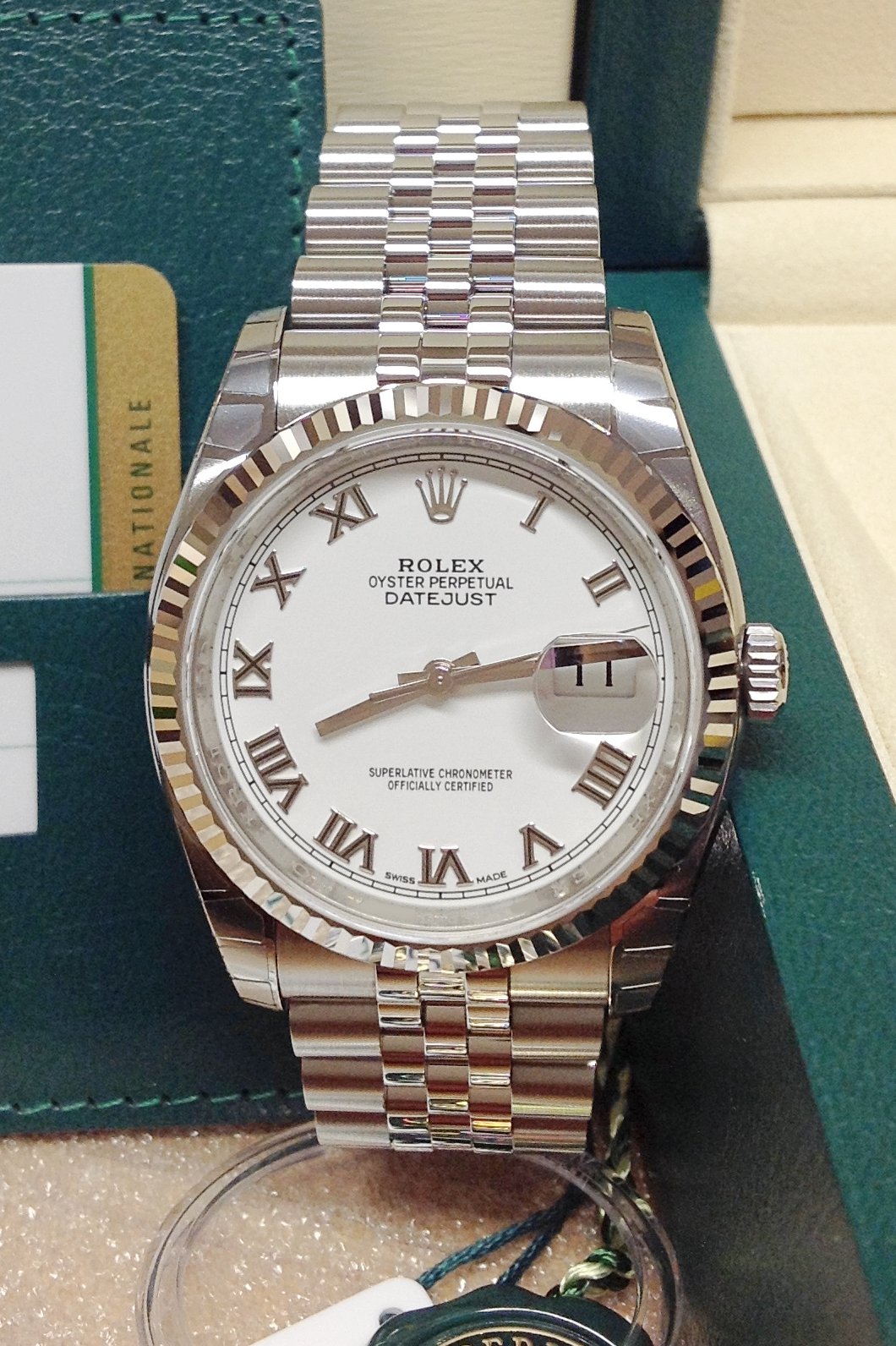 Rolex replica Datejust 116234 36mm White Roman-3