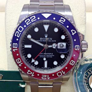 Rolex replica GMT Master II 116719BLRO White Gold Pepsi orologio assemblato