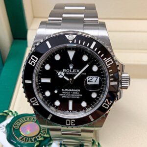 Rolex replica Submariner Date 126610LN black dial 41mm orologio assemblato