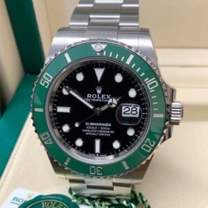 Rolex replica Submariner Kermit 126610LV orologio assemblato