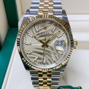 Rolex replica assemblato Datejust 36mm 126233 Palm Motif Dial