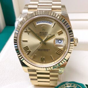Rolex assemblato Day-Date 40 ref. 228238 Yellow Gold dial