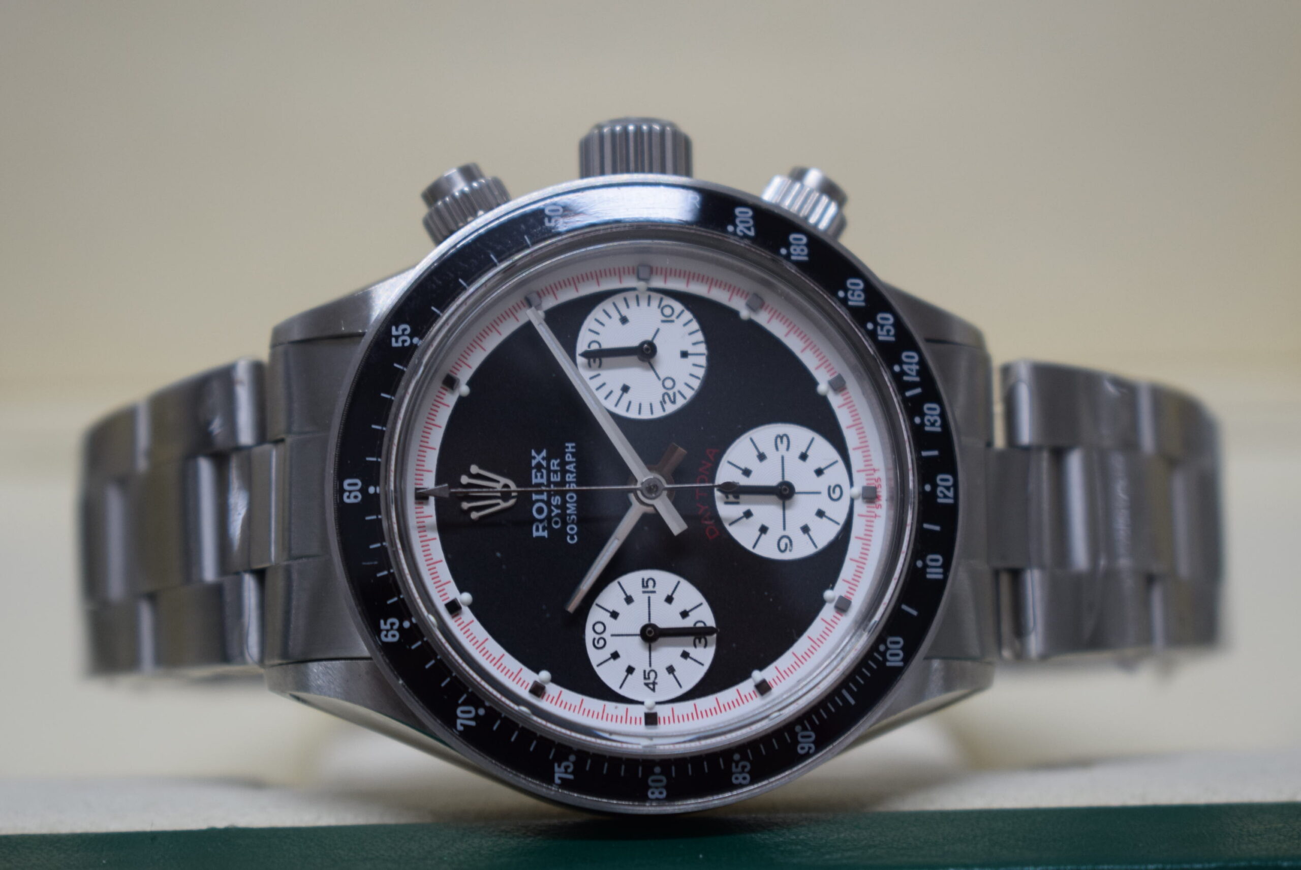 Rolex replica vintage daytona 6240 black dial8