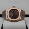 Patek Philippe replica Nautilus 5711/1R-011 rose gold brown dial orologio assemblato