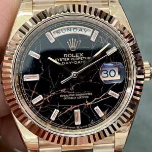Rolex assemblato Day-Date 228235 rose gold eisenkiesel