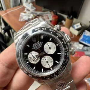 Rolex replica Daytona Le Mans 126529LN WG Black Dial orologio assemblato