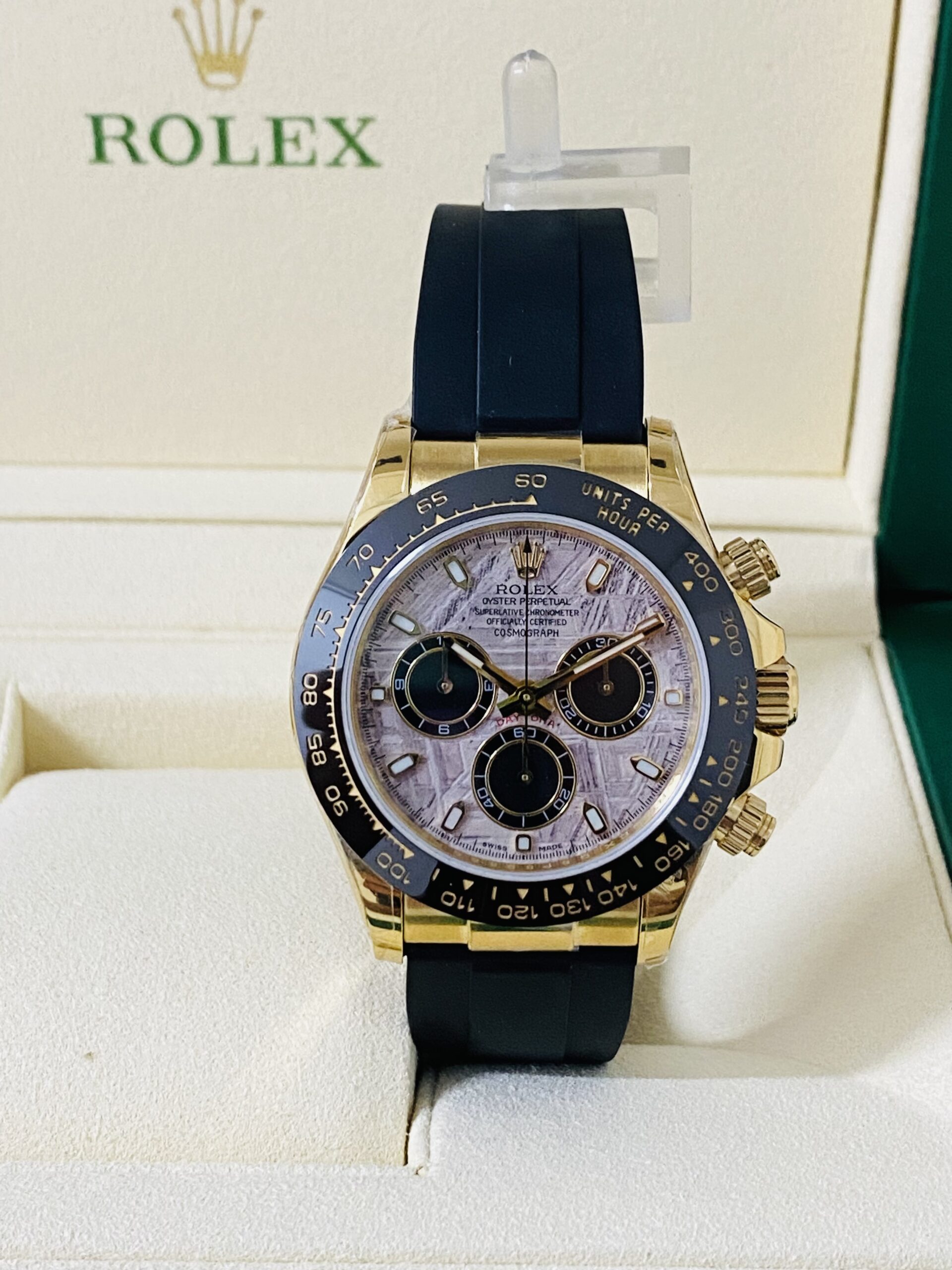 Rolex replica daytona 116518LN meteorite dial-3