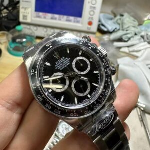 Rolex replica Daytona 126500LN Black Dial orologio assemblato