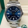 Rolex replica Oyster Perpetual blue dial 124300 41mm orologio assemblato