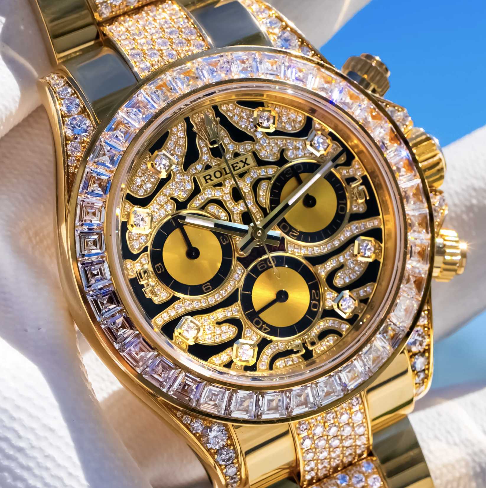 Rolex replica daytona tiger 116598TBR oro giallo-1