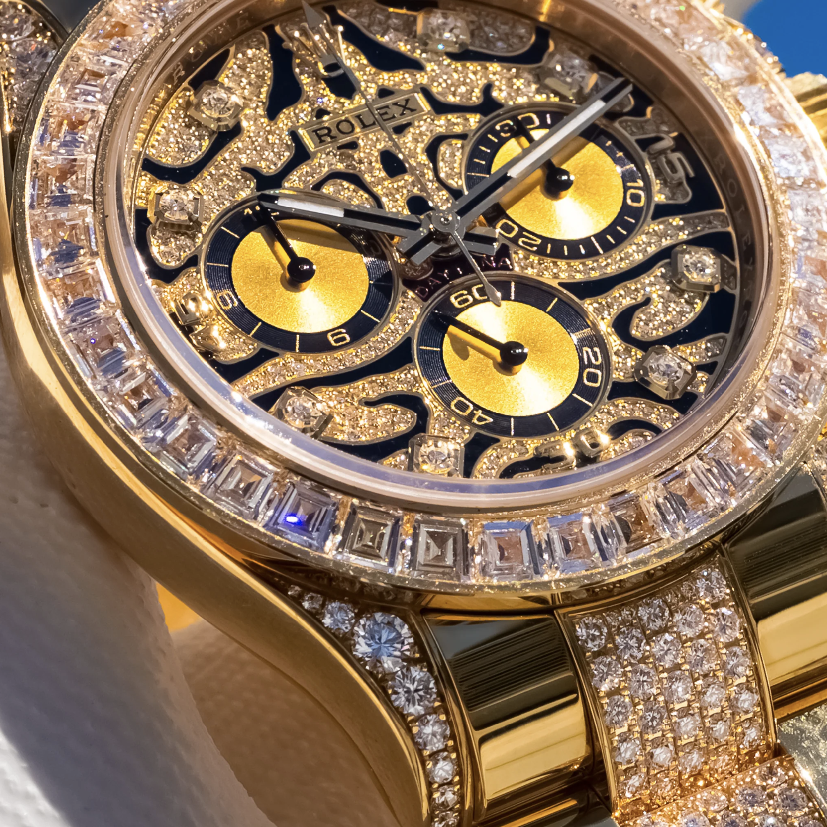 Rolex replica daytona tiger 116598TBR oro giallo-3